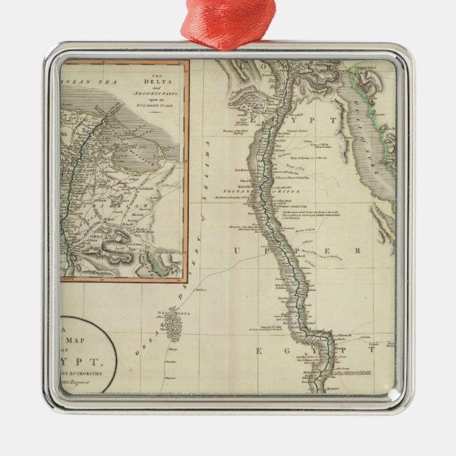 Ornamento De Metal Egipto 8 (Frente)