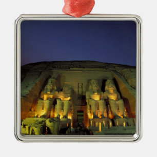 Ornamento De Metal Egito, Abu Simbel, Figuras colossais de Ramessés