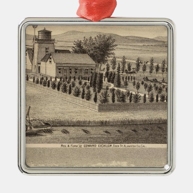 Ornamento De Metal Eichler, residências de Meyer (Frente)