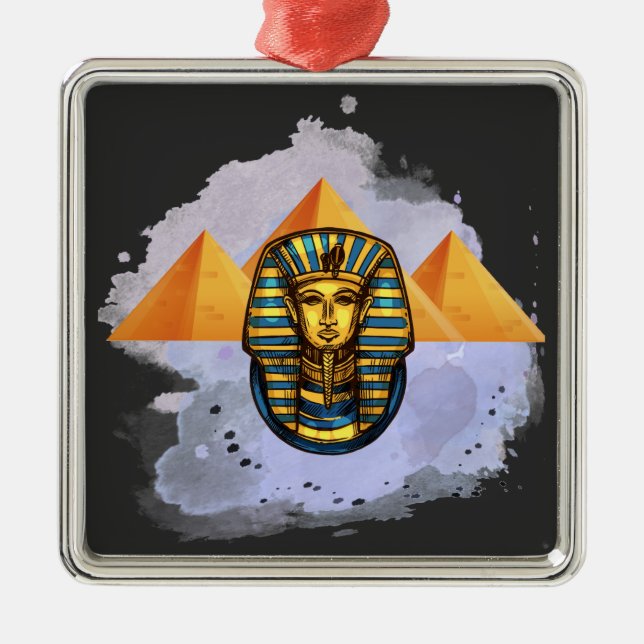 Ornamento De Metal ejito (Frente)