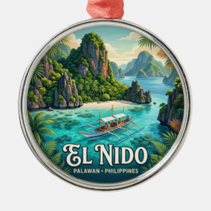 Ornamento De Metal El Nido Filipinas