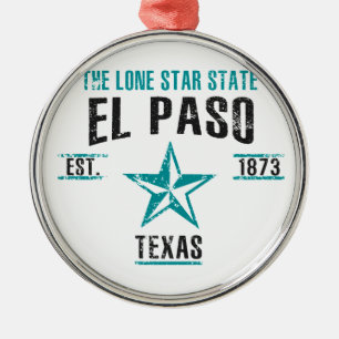 Ornamento De Metal El Paso