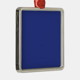 Ornamento De Metal Elegância de Férias Azul Real