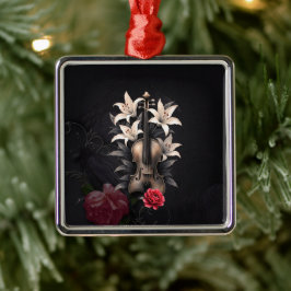 Ornamento De Metal Elegy for a Fallen Song – Romantic Gothic Violin 