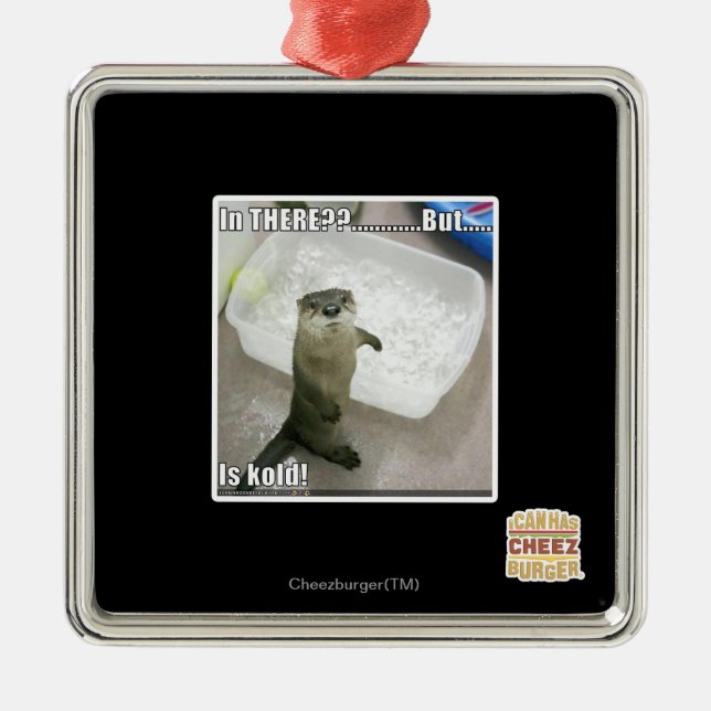 Ornamento De Metal Em lá? É Kold! (Frente)