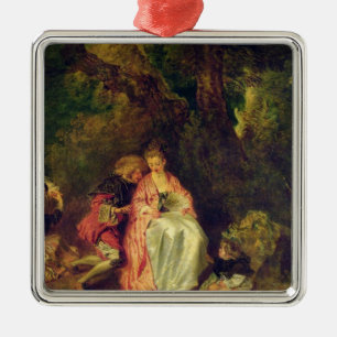 Ornamento De Metal Embarque para Cythera, c.1717