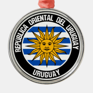 Ornamento De Metal Emblem do Uruguay Round