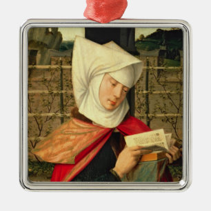 Ornamento De Metal Emerency, mãe de St Anne, painel do e