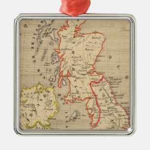 Ornamento De Metal En 1100 de Angleterre, de Ecosse, de Irlande e de
