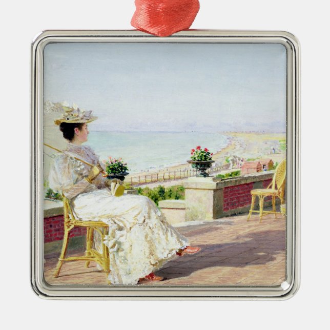 Ornamento De Metal En Vacance (Frente)