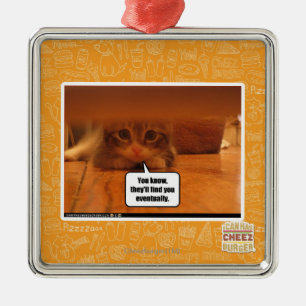 Ornamento De Metal Encontrá-lo-ão