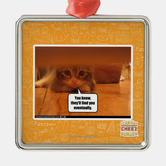 Ornamento De Metal Encontrá-lo-ão (Frente)