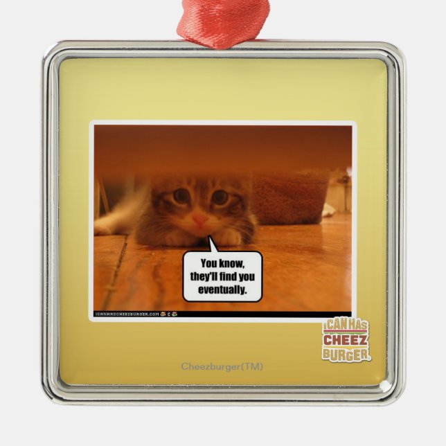 Ornamento De Metal Encontrá-lo-ão (Frente)