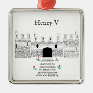 Ornamento De Metal Envio Henry V