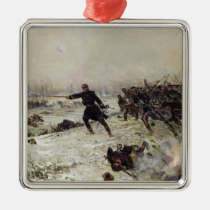 Ornamento De Metal Episódio da guerra de 1870