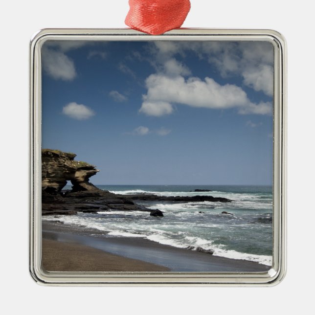 Ornamento De Metal Equador, Galápagos, Santiago (também conhecido por (Frente)