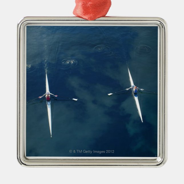 Ornamento De Metal Equipe do enfileiramento (Frente)