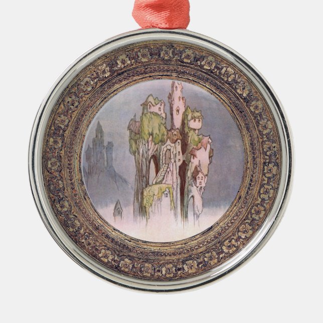 Ornamento De Metal Era Uma Vez  (Frente)