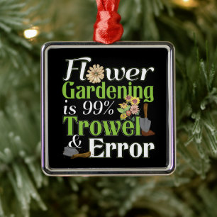 Ornamento De Metal Erro de solha de jardinagem da flor - Canhão do ja