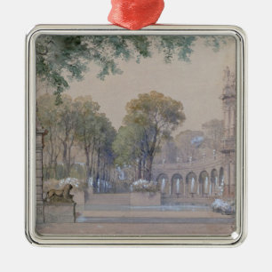 Ornamento De Metal Esboço para o balé de Tchaikovsky