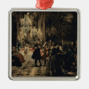 Ornamento De Metal Esboço para o concerto da flauta, 1852