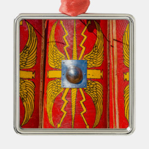 Ornamento De Metal Escudo Militar Romano - Scutum