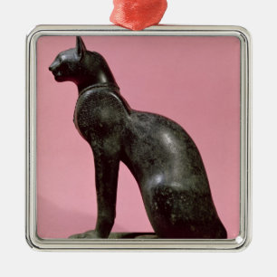 Ornamento De Metal Escultura de um gato, período atrasado