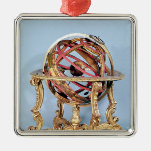Ornamento De Metal Esfera Armillary