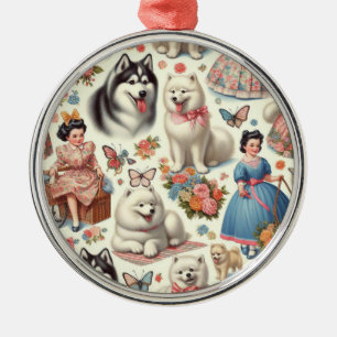 Ornamento De Metal Eskimo Americano Bonito sem Seiva