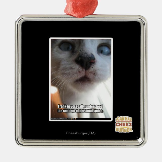 Ornamento De Metal Espaço Pessoal (Frente)