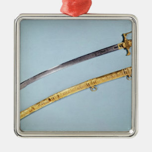 Ornamento De Metal Espada dada a Napoleon mim pelo Directoire