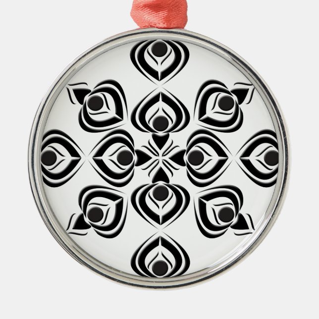 Ornamento De Metal Espadas (Frente)