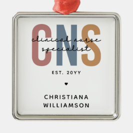 Ornamento De Metal Especialista em Enfermeiros Clínicos do Sistema Pe