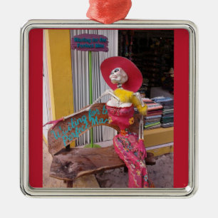 Ornamento De Metal Esperando o Homem Perfeito