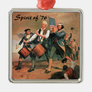 Ornamento De Metal Espírito de 76