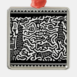 Ornamento De Metal Espíritos Serpente Mola