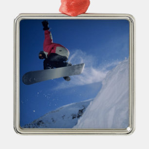 Ornamento De Metal Esquiando no Snowbird Resort, Utah (MR)