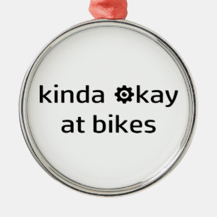 Ornamento De Metal Está Bem Na Bikes
