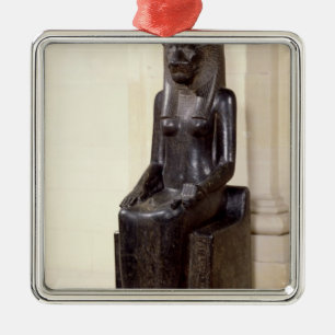 Ornamento De Metal Estátua da deusa leão-dirigida Sekhmet