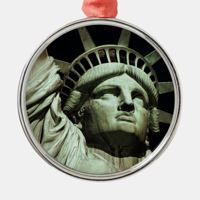 Ornamento De Metal Estátua da Liberdade (Frente)