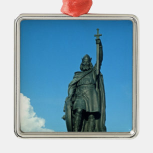 Ornamento De Metal Estátua de Alfred o excelente