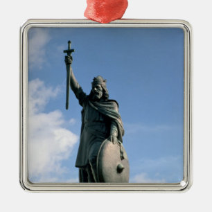 Ornamento De Metal Estátua de Alfred o excelente