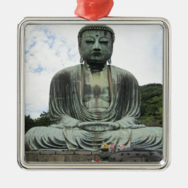 Ornamento De Metal Estátua de Buda Budismo
