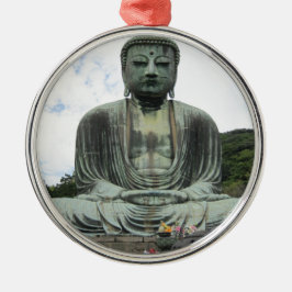 Ornamento De Metal Estátua de Buda Budismo