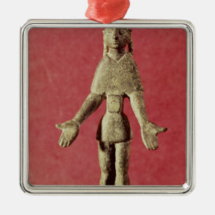 Ornamento De Metal Estatueta