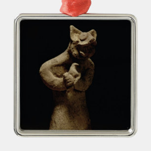 Ornamento De Metal Estatueta de um demónio Leão-Dirigido,