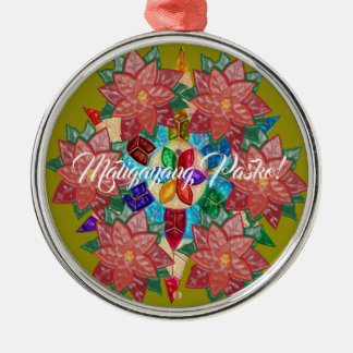 Ornamento De Metal Estilo filipino elegante do Parol, FilAm,