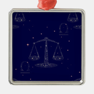 Ornamento De Metal estrela libra