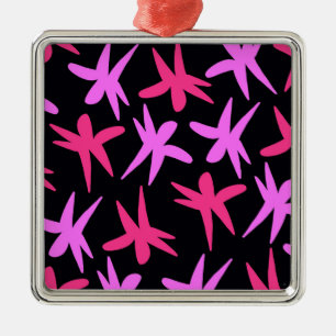 Ornamento De Metal Estrelas da flor