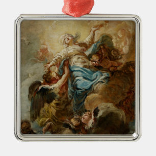 Ornamento De Metal Estude para a suposição do Virgin, c.1760 2
